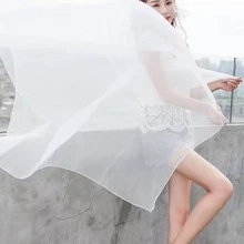 Solid Sheer Shawl