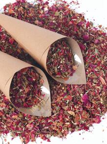 38pcs/Set Confetti Holder, Wedding Confetti Tray, Wedding Party Decoration Supplies, Wedding Decor, Wedding Dried Flower Confetti Gift Wrapping Supplies, Wedding Gifts, Wedding Favor, Wedding Decorations, Wedding Tray - Coffee Brown - View 5