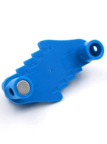 1pc ABS Drilling Locator, Modern Blue Locator For Woodworking - Blue - View 6