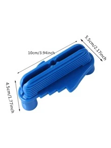1pc ABS Drilling Locator, Modern Blue Locator For Woodworking - Blue - View 9