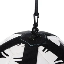 Soccer Ball Juggle Bag Children Auxiliary Circling Belt Kick Solo Soccer Trainer Football Kick Kids Football Training Equipment - Black - View 4