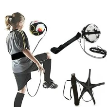 Soccer Ball Juggle Bag Children Auxiliary Circling Belt Kick Solo Soccer Trainer Football Kick Kids Football Training Equipment - Black - View 8