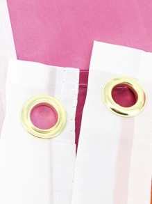 Bandera con patrón de rayas, Navidad - Multicolor - Ver 2