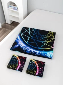 捕夢網圖案被套套裝不附帶內芯 - 彩色 - 查看 9