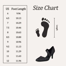 Women 3'' Heel Pumps Pointed Toe Dress Shoes - Black and White - View 7
