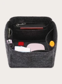 Pour H Picotin18 22 Insert de sac organisateur en tissu feutre, organiseur de seau de maquillage, sac intérieur de voyage portable, sacs de cosmétiques
