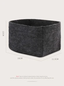 Pour H Picotin18 22 Insert de sac organisateur en tissu feutre, organiseur de seau de maquillage, sac intérieur de voyage portable, sacs de cosmétiques