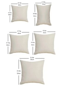 1 cái Unfilling In Hoa Đệm, Trang Hiện Đại Ném Gối cho Ghế Sofa - Nhiều màu - Xem 6