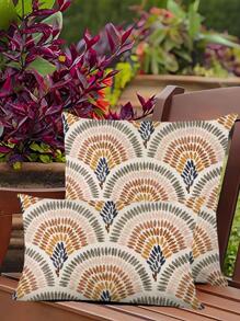 1入組圖形圖案防水墊套不附帶內芯 - 彩色 - 查看 1