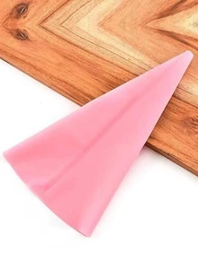 21 piezas de acero inoxidable Boquilla de tubería & Bolsa de pastel Set - Rosa - Ver 3