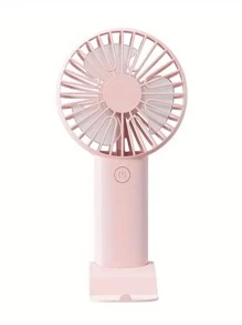 1 pièce Ventilateur de bureau rechargeable 300 mAh GS-02, portable