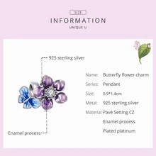 WOSTU Flower Sterling Silver DIY Bead - Silver - View 9