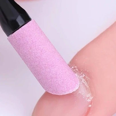 1 件便携式指甲锉抛光笔、包、收纳盒、收纳