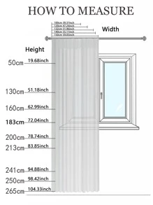 Panel única Cortina opaca unicolor - Gris - Ver 8