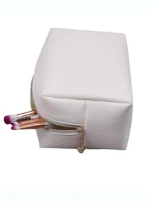 1 túi đựng đồ trang điểm di động - Màu be - Xem 7
