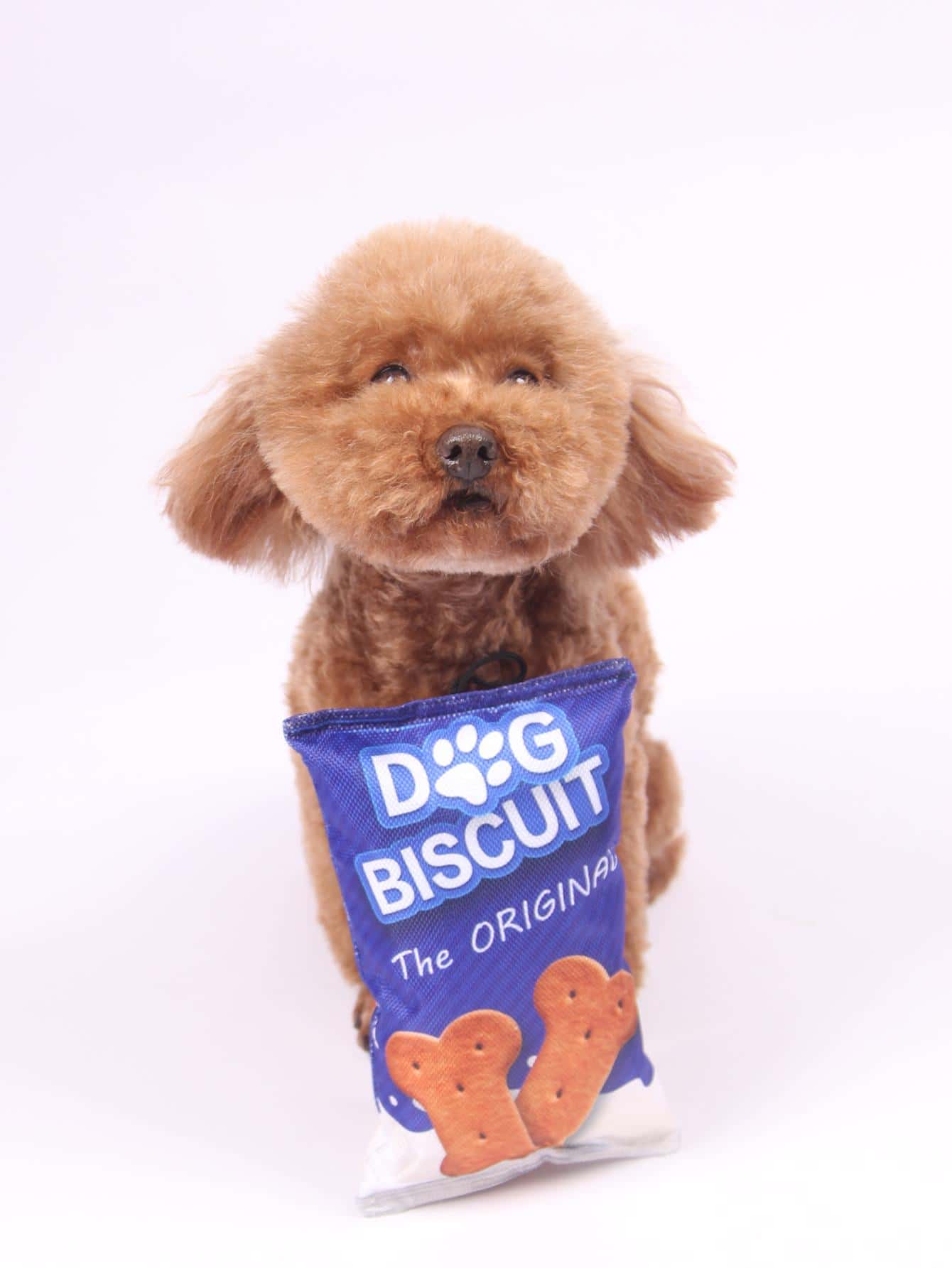 1pc Fun Foods Potato Chip Design Pet Sound Toy For Dog For Interaction