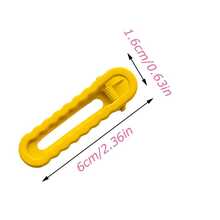 3 chiếc kẹp tóc chắc chắn - trái cam - Xem 2