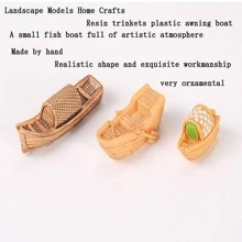 1pc Boat Shaped Decorative Object Best Gifts - Yellow - View 2