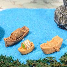 1pc Boat Shaped Decorative Object Best Gifts - Yellow - View 3