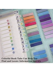 6入組混色標籤貼紙 - 彩色 - 查看 3