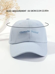 Sombrero de mujer - azul real - Ver 4