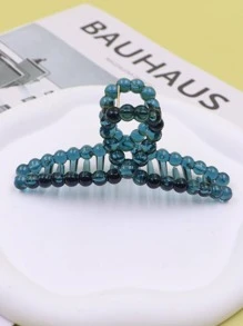 極簡風格髮爪 - 綠色 - 查看 3