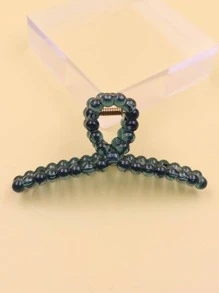 極簡風格髮爪 - 綠色 - 查看 5