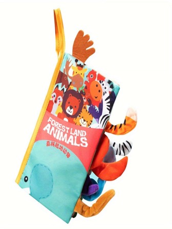 Bebé Bebé Bebé 1 pieza Juguete no-tejido de tela suave paño educación temprana aprendiendo para