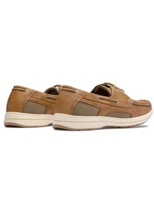 SHOESMALL Men's Loafers Slip-Ons 3-Eye Boat Tan Shoes Comfortable Slip On Stylish Casual Loafers Deck For Men - Camel - View 8