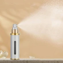 1 pieza Dispensador 10 ml portátil perfume - Plateado - Ver 4
