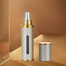 1 pieza Dispensador 10 ml portátil perfume - Plateado - Ver 5