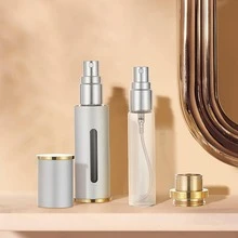 1 pieza Dispensador 10 ml portátil perfume - Plateado - Ver 3