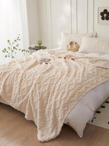 1 Stück einfarbige Decke, minimalistischer, einfarbig gewebter Stoff, mehrere Größen, warm haltende Decke für Zuhause, die ganze Saison über