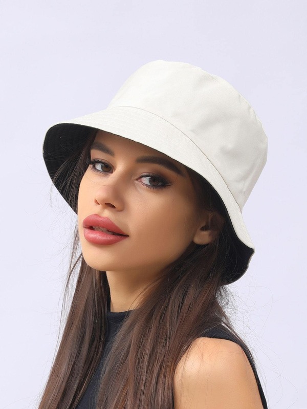 Solid Bucket Hat SHEIN USA