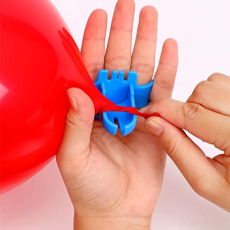 2pcs Solid Balloon Knotter - Blue - View 1