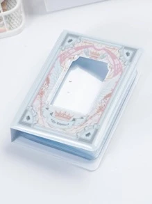 1pc Cartoon Graphic Photo Album, Modern Portable Photo Album For Student - Multicolor - View 1