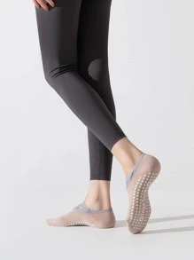 Sports Outdoor 5 Pairs Women's Padded Cushioned Non-Slip Anti-Slip Grips Yoga Pilates Ballet   Socks