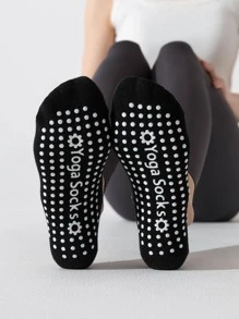 5 Đôi Tất Nữ Đệm Chống Trơn Trượt Chống Trơn Trượt Tập Yoga Pilates Ballet Barre PiYo Tất - Nhiều màu - Xem 4