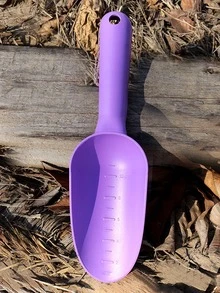 1pc Plain Plastic Gardening Shovel - Purple - View 8