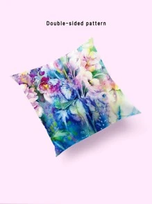 Vỏ đệm in hoa không có chất độn - Nhiều màu - Xem 2