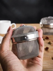 1 pezzo Filtro per tè in acciaio inossidabile, filtro per tè portatile minimalista per la cucina e per il ritorno a scuola