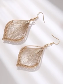 1 Đôi Bohemian Rhinestone Trang Trí Bông Tai Giọt Hình Học Cho Phụ Nữ Cho Kỳ Nghỉ - Rượu sâm banh - Xem 3