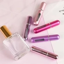 1 pieza Dispensador aluminio perfume moderno portátil perfume para casa - Rosa - Ver 2