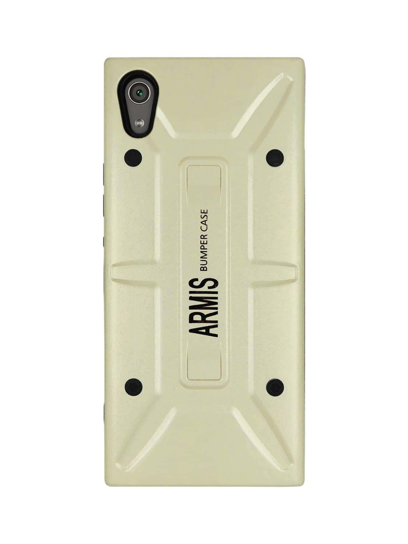 Funda Case Para Sony Xperia XA1 Uso Rudo Armor - Dorado - Ver 1
