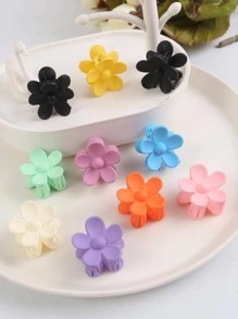 10 cái kẹp tóc nữ hình hoa dễ thương để trang trí tóc - Nhiều màu - Xem 2