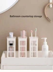 1pc Bathroom Wall Mounted Storage Box