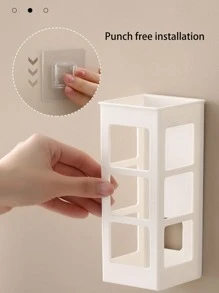 1pc Bathroom Wall Mounted Storage Box