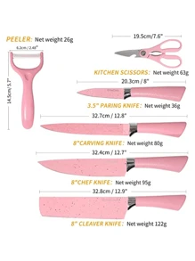 Juego de cuchillos rosa, oferta del - Rosa - Ver 3