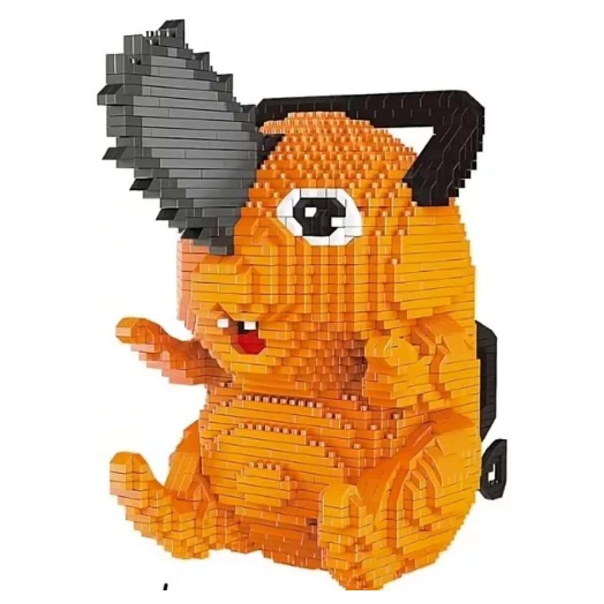 Rompecabezas 3D POCHITA de ChainsawMan - Naranja Coral - Ver 1