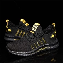 Men's Casual Sneakers, Lightweight Breathable Low-Top Lace-Up Outdoor Driving Shoes, Fashionable Versatile Running Shoes, Size 39-48